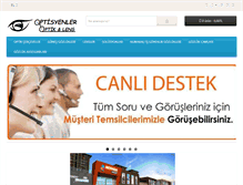 Tablet Screenshot of optisyenleroptik.com